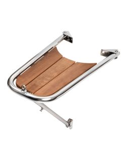 Delfiniera in Teak Plancetta di Prua Cm 680x395x280