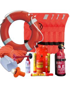 Dotazioni di sicurezza per natanti entro 6 miglia per 4 persone