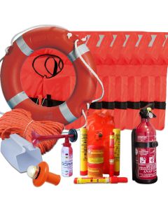 Dotazioni di sicurezza per natanti entro 6 miglia per 8 persone