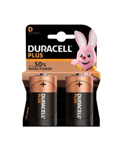Pile Duracell tipo torcia D Blister 2 pile