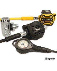Apeks XTX50 DIN300 Erogatore subacqueo con Octopus XTX40 e Manometro