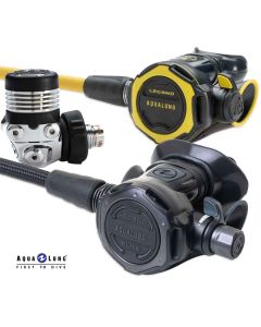 Erogatore Aqualung Leg3nd Elite Black DIN con Octopus