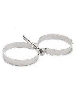 Fascia inox per bibombola 10 litri altezza 50mm