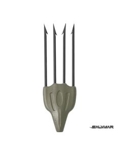 Fiocina Salvimar Speed 4 punte Mustad Military Green