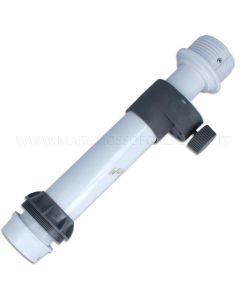 Gamba per tavolo barca telescopica da cm 45 a cm 75 Ø 60 mm