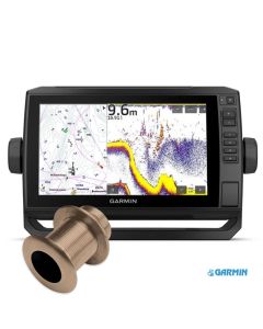 Ecoscandaglio Gps Garmin Echomap UHD 92sv 010-02341-00 trasduttore passante