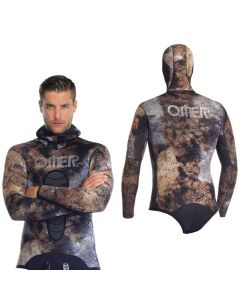 Omer Mix 3D Giacca Muta Sub Mimetica Neoprene 7mm