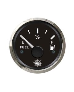 Indicatore livello carburante 10-180 e 240-33 Nero / Cromato