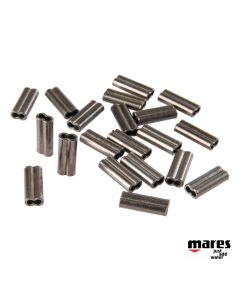 Sleeves Mares 20 pz per impiombare sagole da Ø 1,20 a 1,60 mm