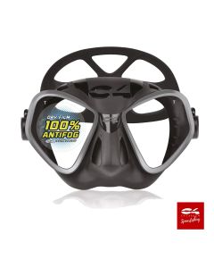 Maschera C4 Condor Antifog Nera non si appanna