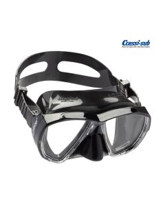 Big Eyes Cressi Sub maschera subacquea in silicone