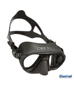 Maschera Cressi Sub Calibro Nera Anti Appannamento