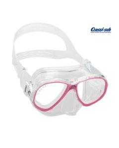 Maschera Cressi Sub Perla junior ROSA-Trasparente