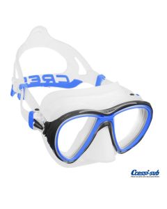 Maschera Cressi Sub Quantum Trasp-Blu anti appannamento