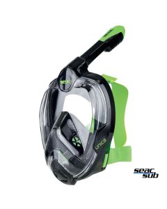 Maschera Seac Sub unica full-mask size l/xl colore nero-lime