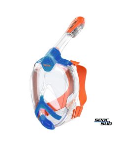 Maschera Seac Sub unica full-mask size s/m colore blu-orange