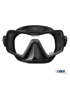 Maschera Omer Apnea by Momodesign nera lente chiara