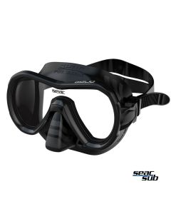 Maschera Seac Sub Giglio Nero-Nero in silicone