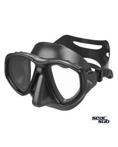 Maschera in silicone Seac Sub one nero