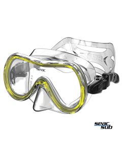 Maschera in silicone Seac Sub Salina MD GIALLA per bambini