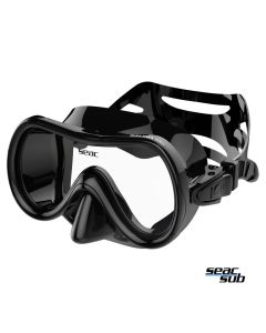 Maschera in silicone Seac Sub Salina MD NERA per bambini