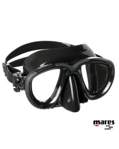Maschera Mares Tana in silicone Nero