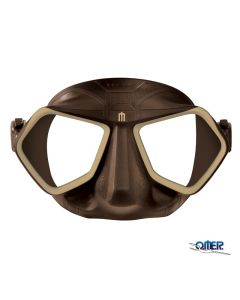 Maschera Omer Wolf Brown in silicone