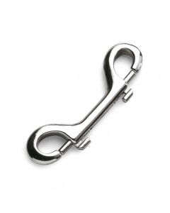 Moschettone Inox 100mm Doppio per la Subacquea