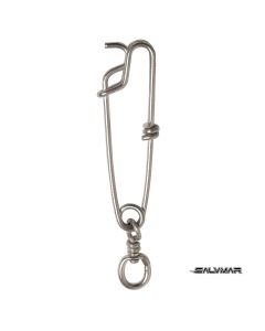 Moschettone con girella Salvimar 100 mm filo Ø 3,0 mm max 150 Kg