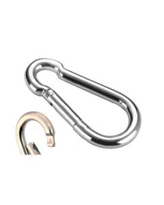 Moschettone in Acciaio Inox Senza Sporgenze