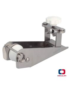 Musone di prua Inox con blocco catena e ferma ancora
