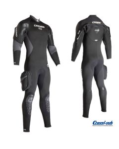 Muta semistagna Cressi Sub ICE 2 neoprene 7 mm per Uomo