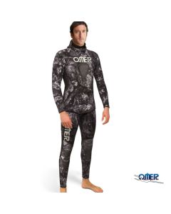 Muta mimetica Omer BlackStone neoprene 1,7 mm bifoderata