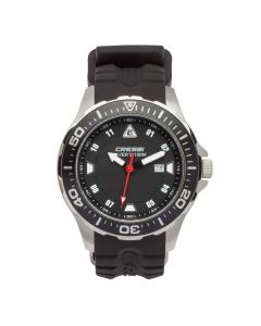 Orologio Cressi Sub Manta Watch NERO-SILVER
