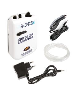 Ossigenatore per la Pesca Con Vivo Tripla Alimentazione