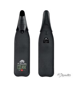 Pinne in carbonio H.dessault Tank by C4 per apnea