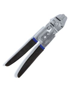 Pinza per impiombature terminali