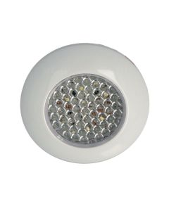 Plafoniera da incasso 9 Led in ABS bianco 12V IP40