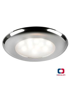 Plafoniera a Led SOLE Silver Ø 77 mm senza interruttore