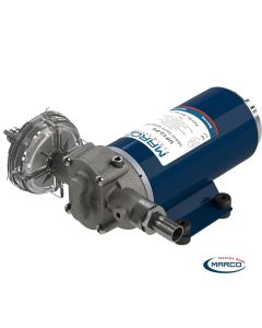 Pompa Marco UP12-PV PEEK 24 Volt 36 l/min per acqua con valvola non ritorno