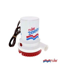 Pompa di sentina ad immersione Rule 2000 12volt litri/min 135