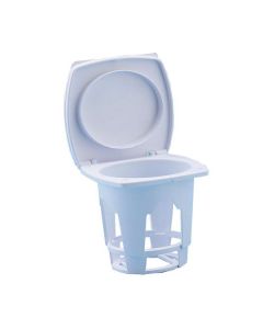 Contenitore per docce con tappo rigido ovale