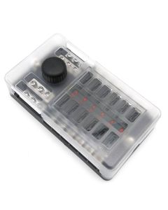 Scatola porta fusibili lamellari 12 vie con led spia