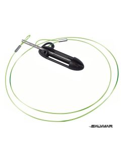 Cavetto portapesci da cintura Salvimar Nero