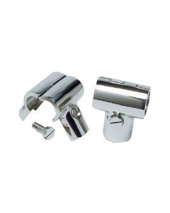 Raccordo Inox a "T" per pulpiti e battagliole apribile