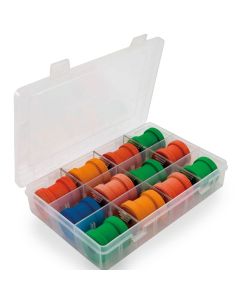 Avvolgilenza per Calamenti Cilindrici Set 12 Pezzi con Scatola