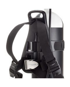 Schienale per Bombole sub da 10 a 18 Litri a con fibbia inox