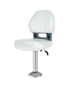 Sedile per Barca ammortizzato Scirocco Bianco Altezza regolabile