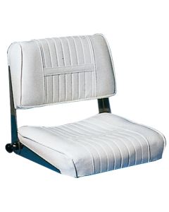 Sedile per barca in sky con schienale abbattibile helm seat foldable backrest