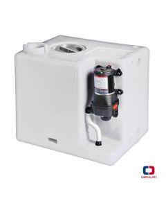 Serbatoio acqua 56 litri con pompa autoclave 12 volt